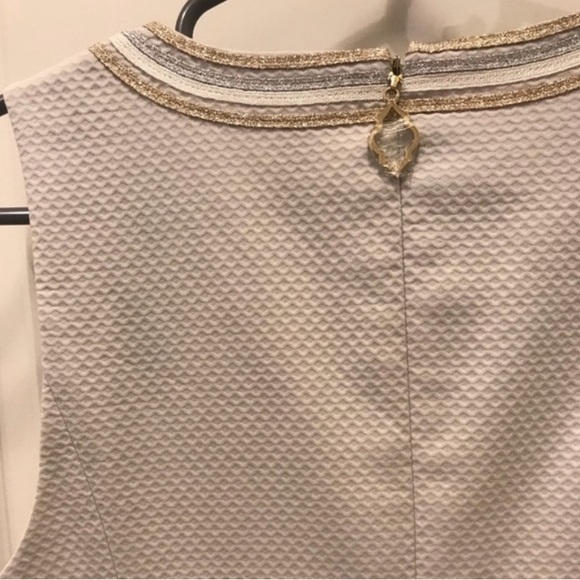 NWT Lilly Pulitzer Mila Shift Dress - Size 6 - Seaside Gray - Picture 6 of 6